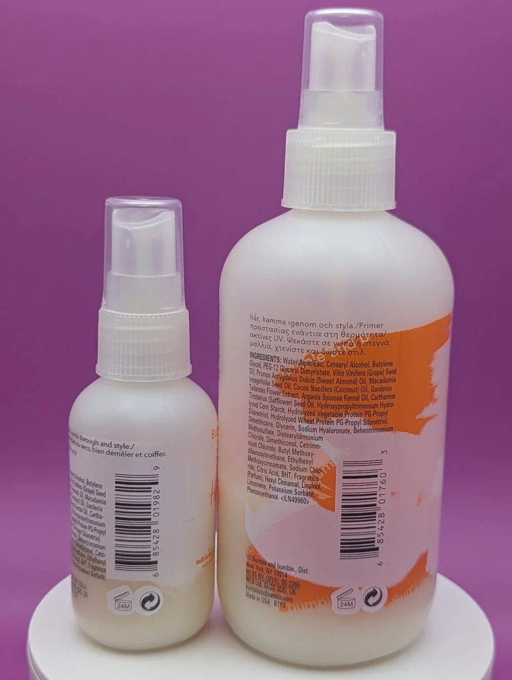 Bumble and bumble Hairdresser's Invisible Oil FS & TS Primer Used + TS Oil VGC - Picture 3 of 9